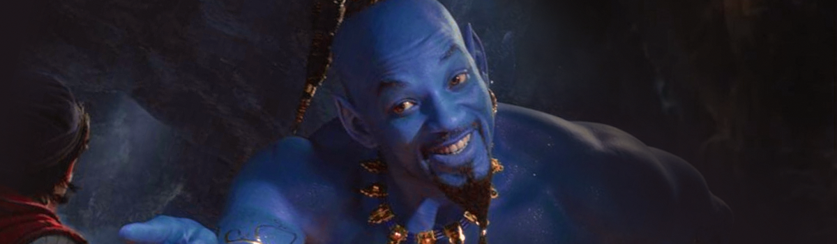 Aladdin - Novo trailer do filme destaca o Gênio azul de Will Smith!