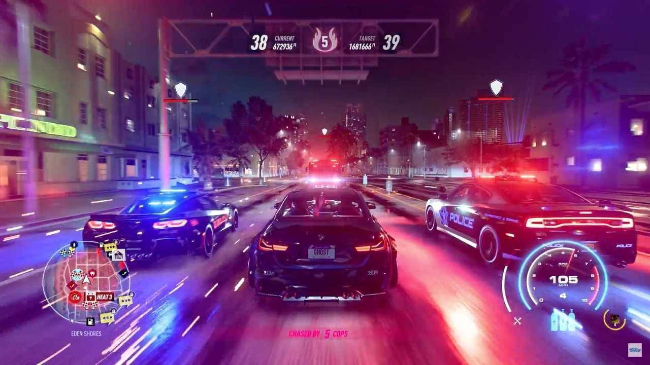 Análise  Need for Speed Heat concentra duas boas experiências em