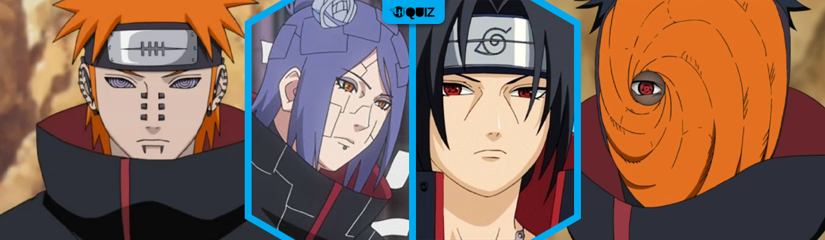 Qual personagem da Akatsuki você seria?