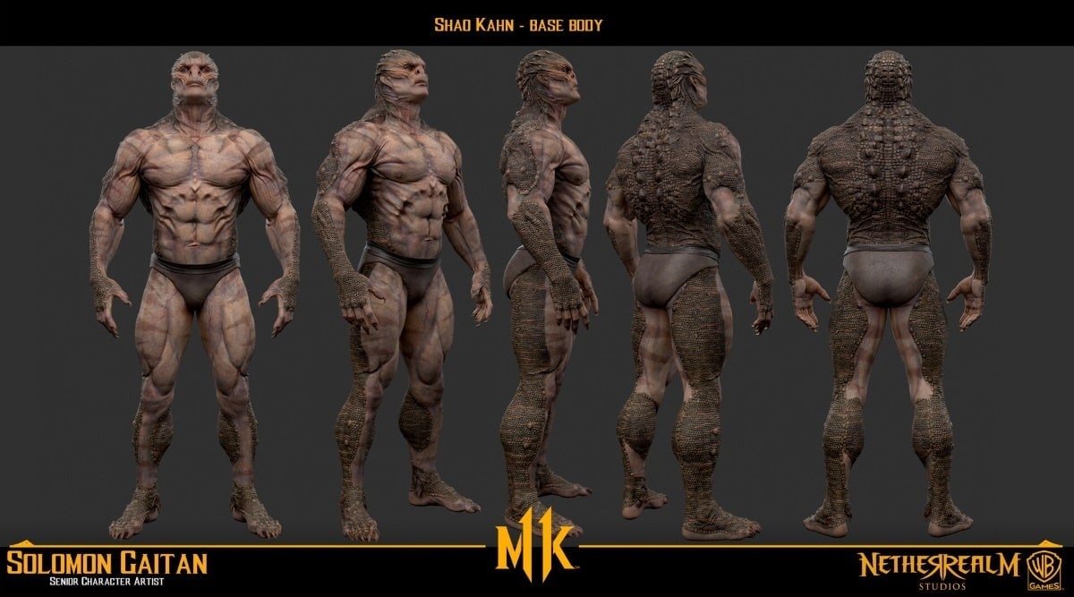 Arte de Mortal Kombat 11 mostra como Shao Kahn é por baixo da armadura