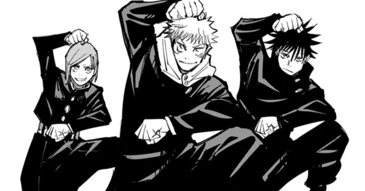 Jujutsu Kaisen  Manga imagens, Anime, Manga