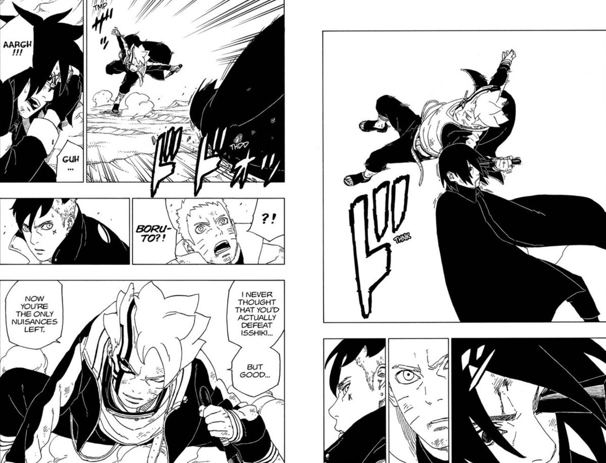 Capítulo 56 de Boruto desmente teoria de fãs sobre a morte de