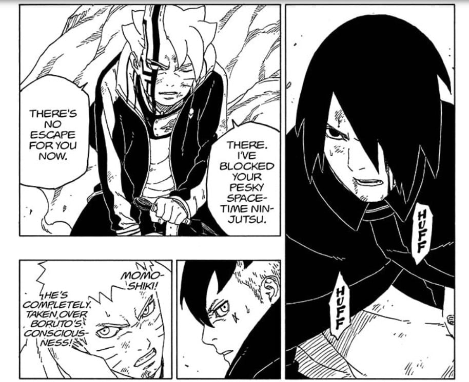 Sasuke revela com qual elemento Boruto Uzumaki tem mais afinidade