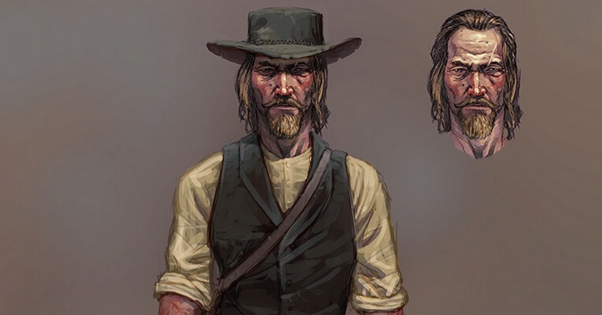 Red Dead Redemption 2: Arte conceitual mostra Arthur Morgan com visual bem  diferente