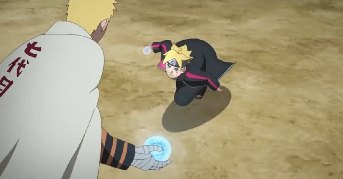 Boruto: 'sabre de luz feito' com chakra aparece no anime