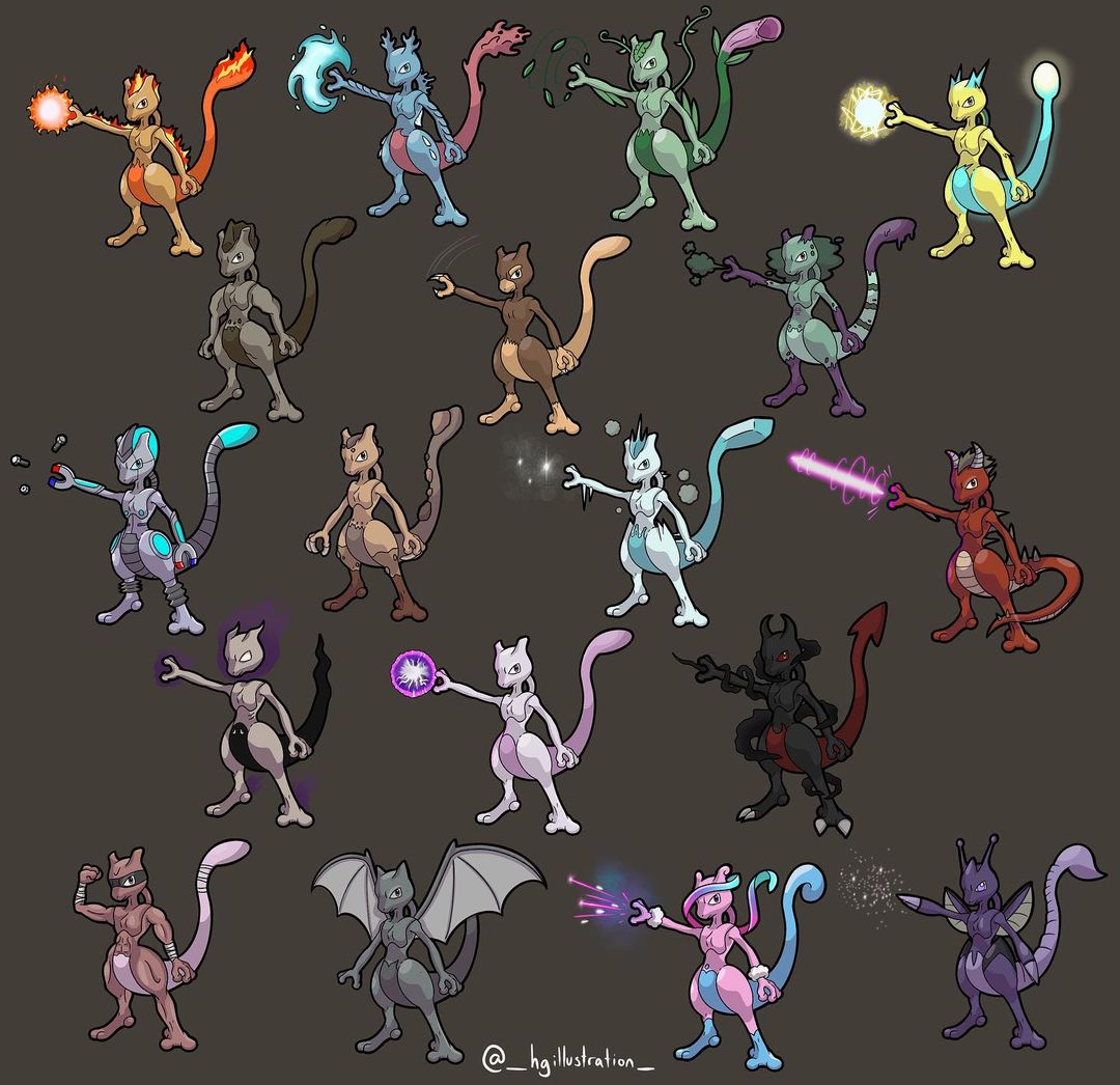 A evolução de Mewtwo  Pokémon Amino Em Português Amino