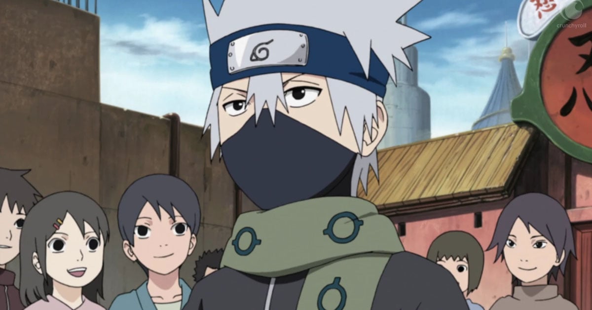 O ROSTO DO KAKASHI 