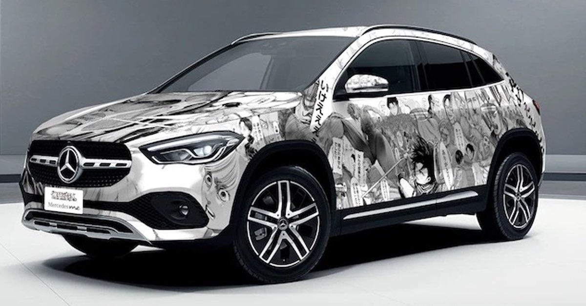 Ataque dos Titãs: Mercedes-Benz anuncia carros especiais em homenagem ao  anime