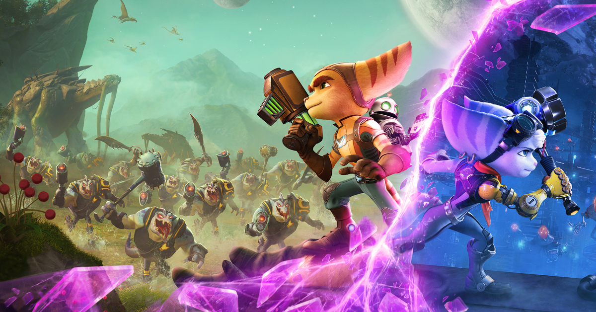 Ratchet e Clank: Em Uma Nova Dimensão é um espetáculo visual