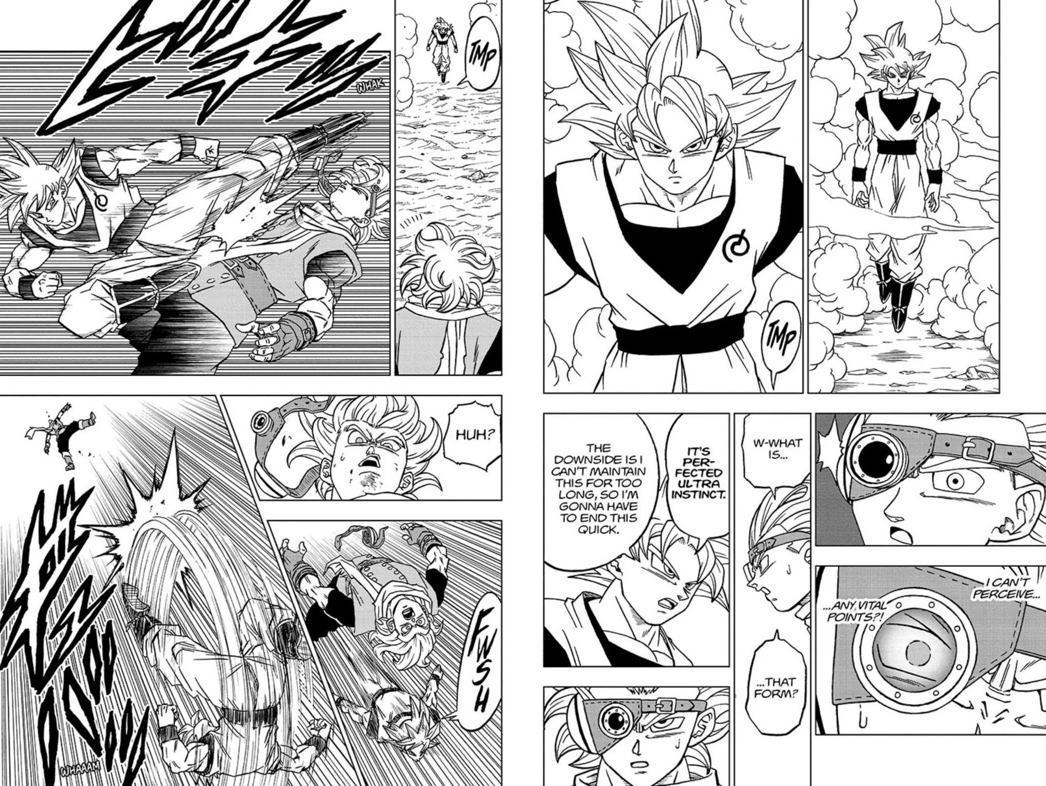 Goku instinto superior mangá