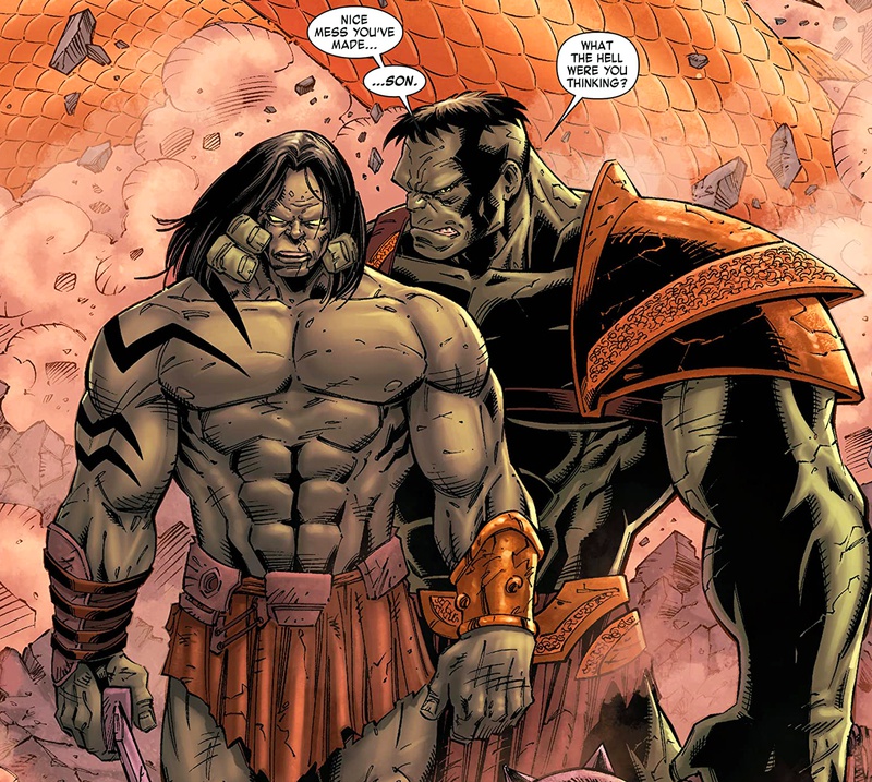 Mulher-Hulk  Ator de Skaar quebra silêncio