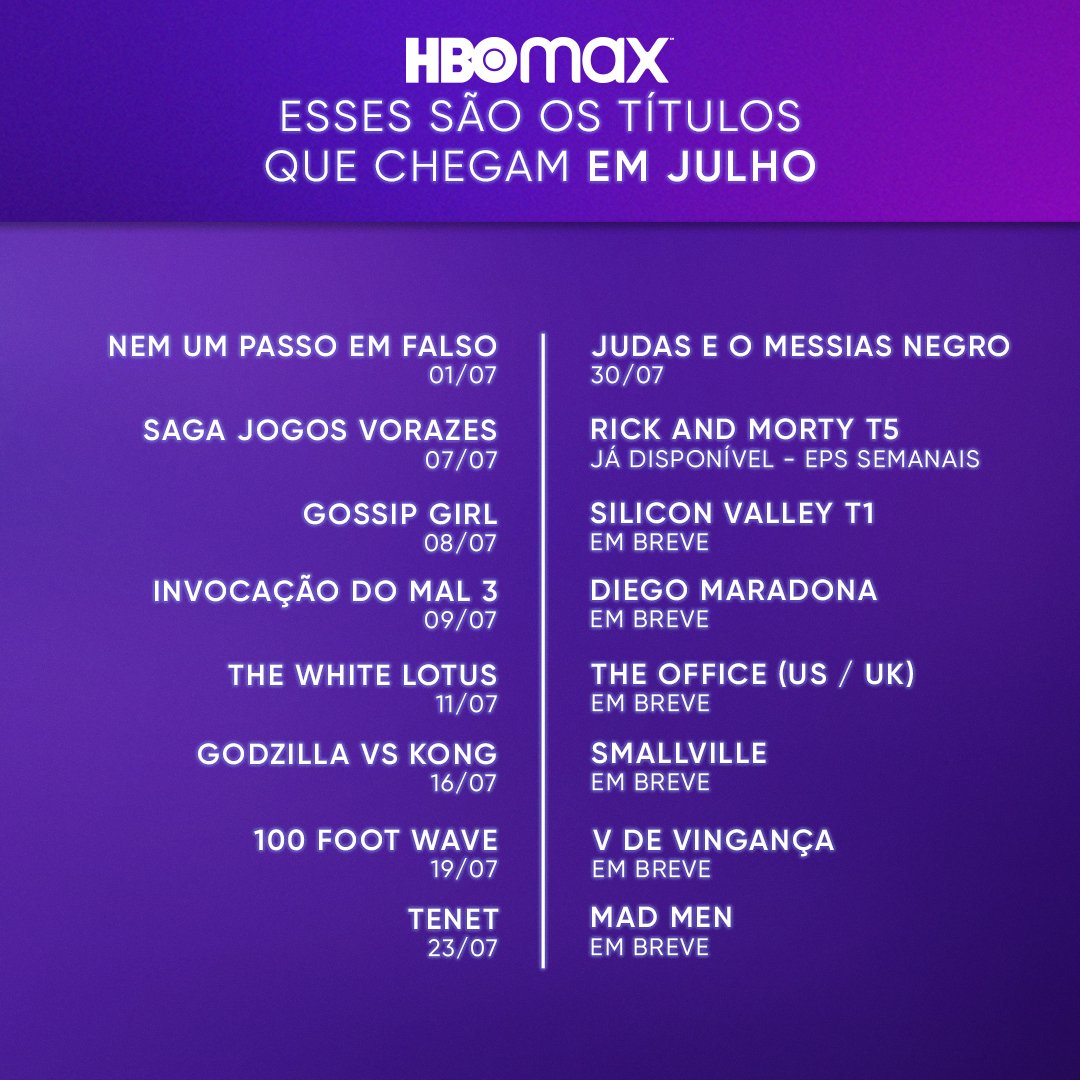 A Era Nerd HBO Max chega ao Brasil com 50% de desconto! Confira preços,  planos e catálogo