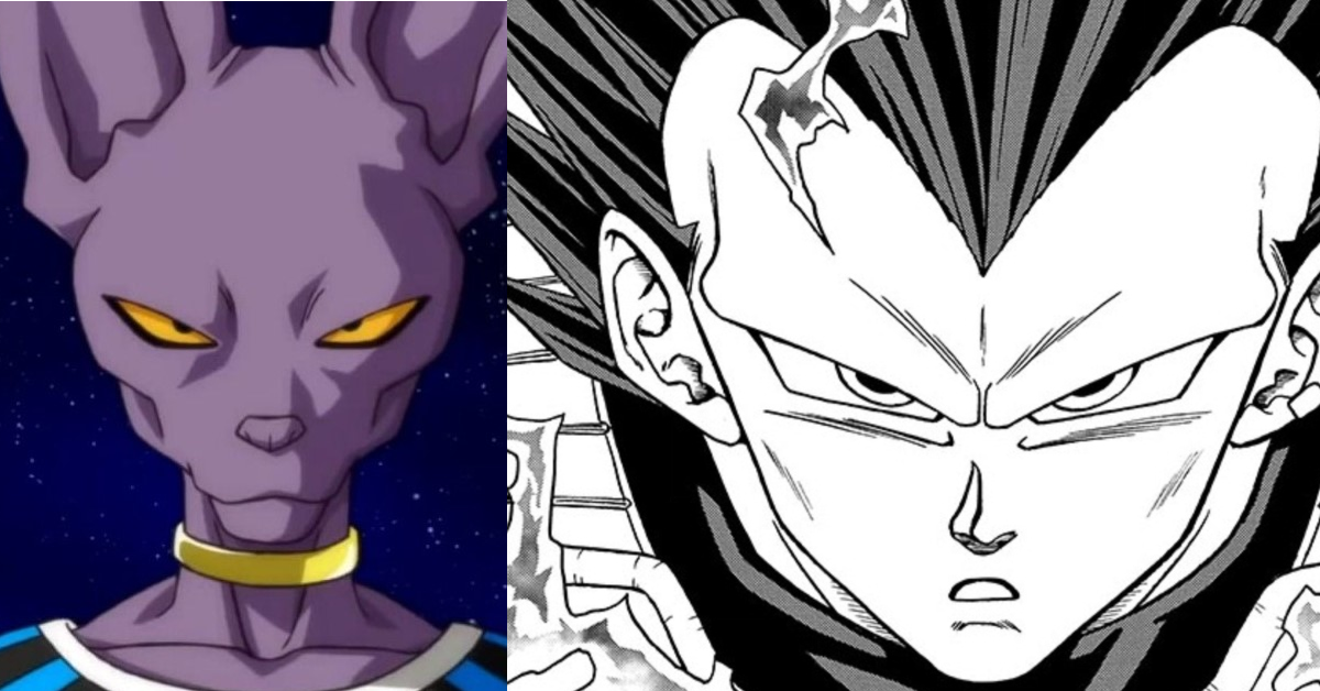 IMAGENS DO CAPÌTULO 75 DO MANGÁ DE DRAGON BALL SUPER COLORIDO - Todo Dia  Toda Hora, Uma Arte do Vegeta Hakai Negro Muito Daora.