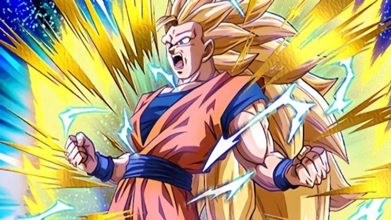 dragon ball z : Goku se transforma no épico super saiyajin 3 