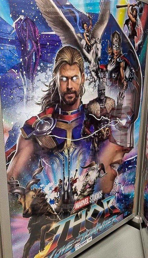 Fã cria impressionante cartaz para Thor: Love and Thunder