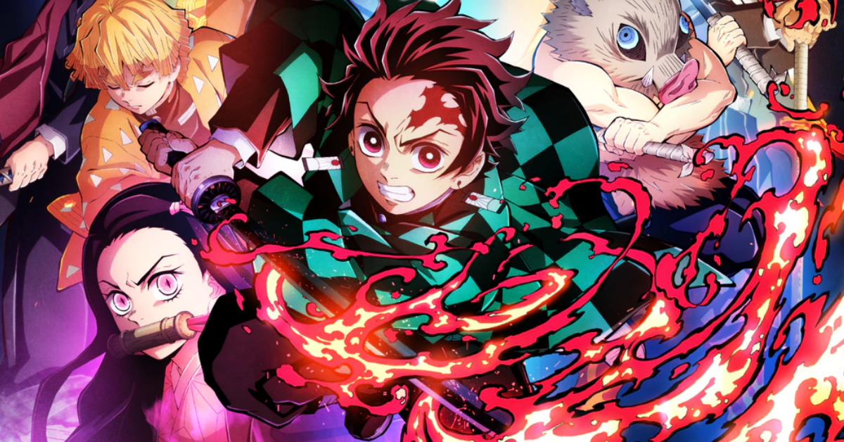 Poster da peça de teatro de Kimetsu no Yaiba