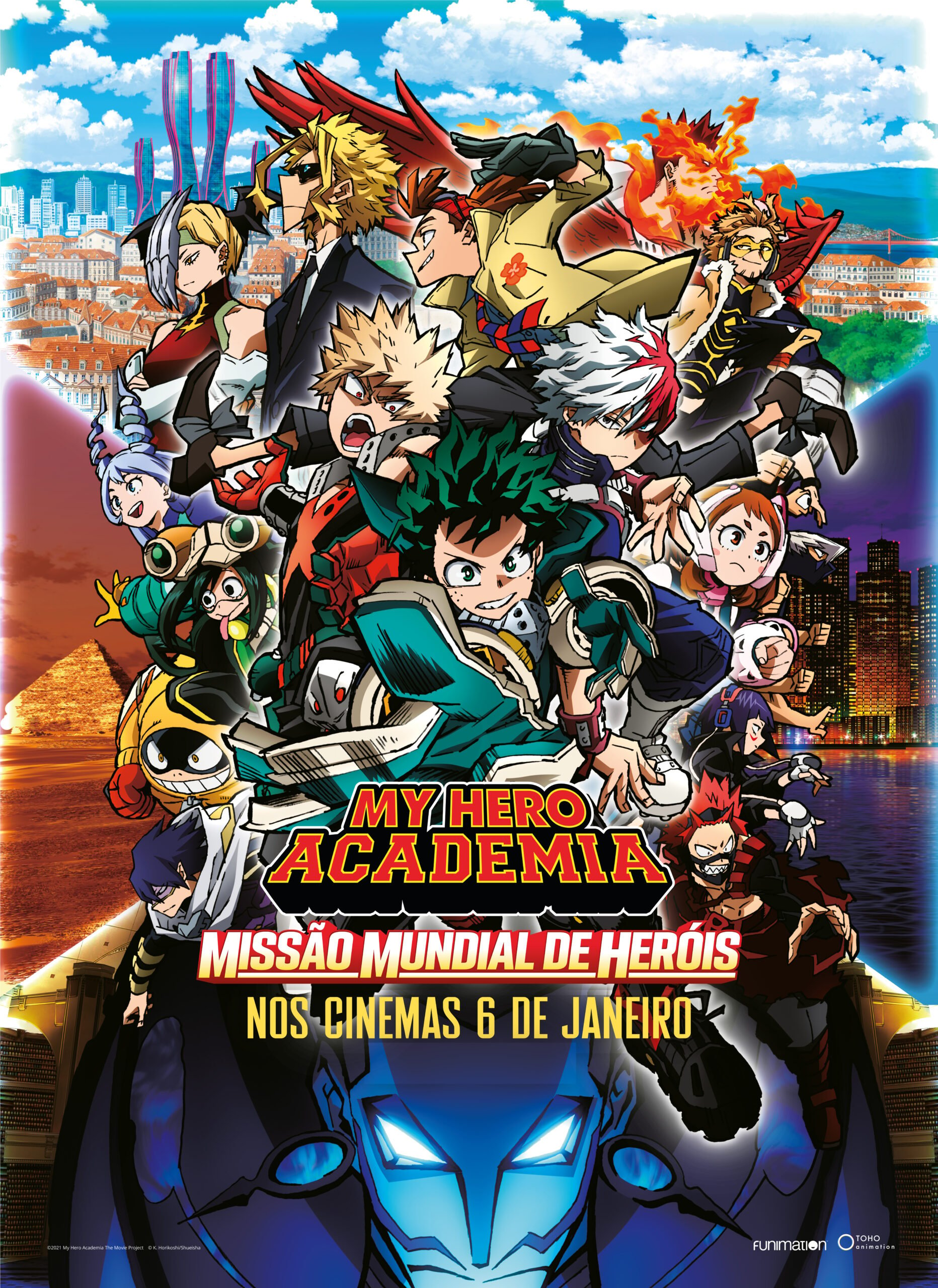 BOKU NO HERO ACADEMIA 6 TEMPORADA DATA DE LANÇAMENTO! 