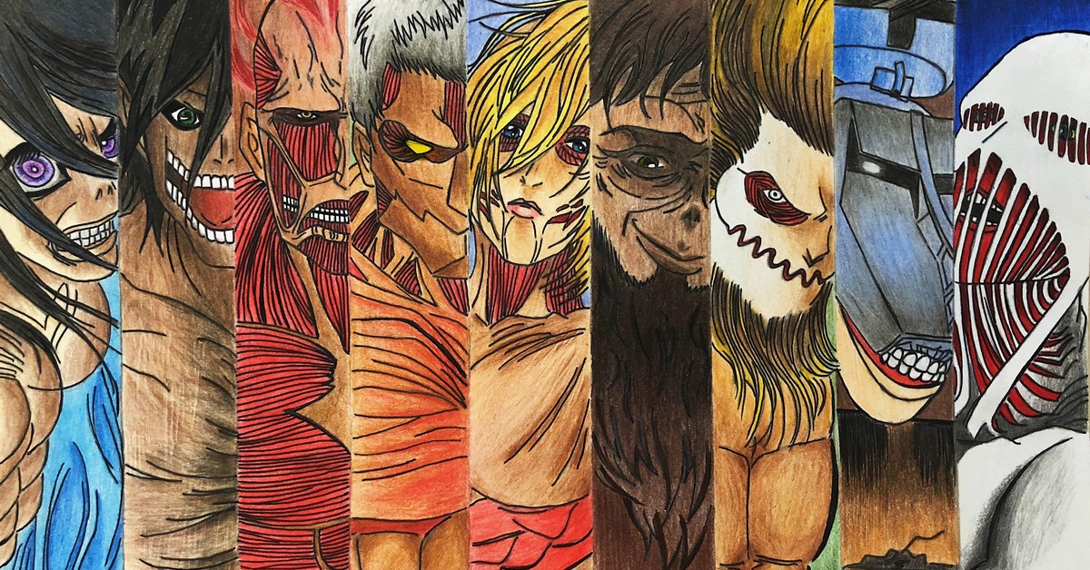 9 TITÃS PODERES E HABILIDADES (Shingeki No Kyojin - Attack On