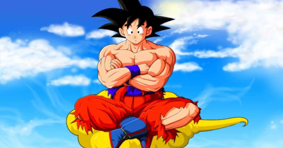 Desenho Goku Voando PNG - Desenho Goku Voando PNG