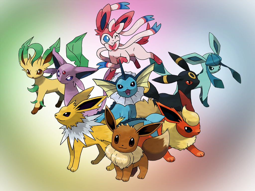 Ilustrador cria 18 novas evoluções incríveis para o pokémon Eevee