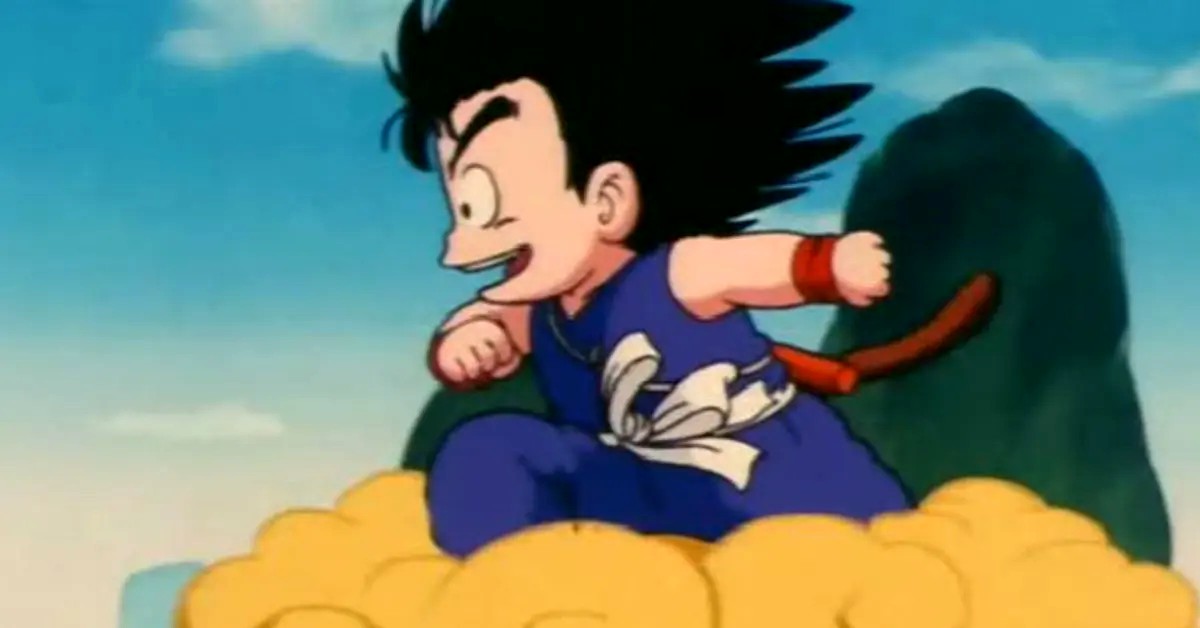 Boneco Goku em sua Nuvem Voadora - Manga Livre RS