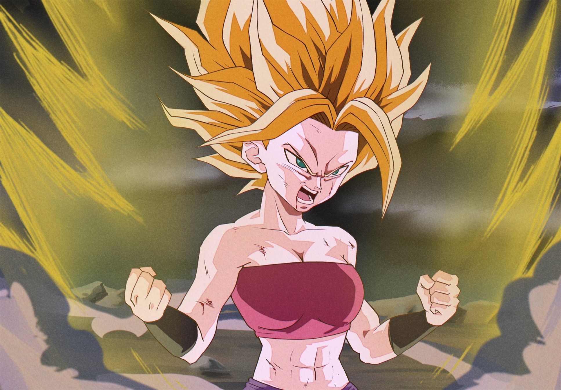 Lista de todas as personagens femininas Saiyan em Dragon Ball