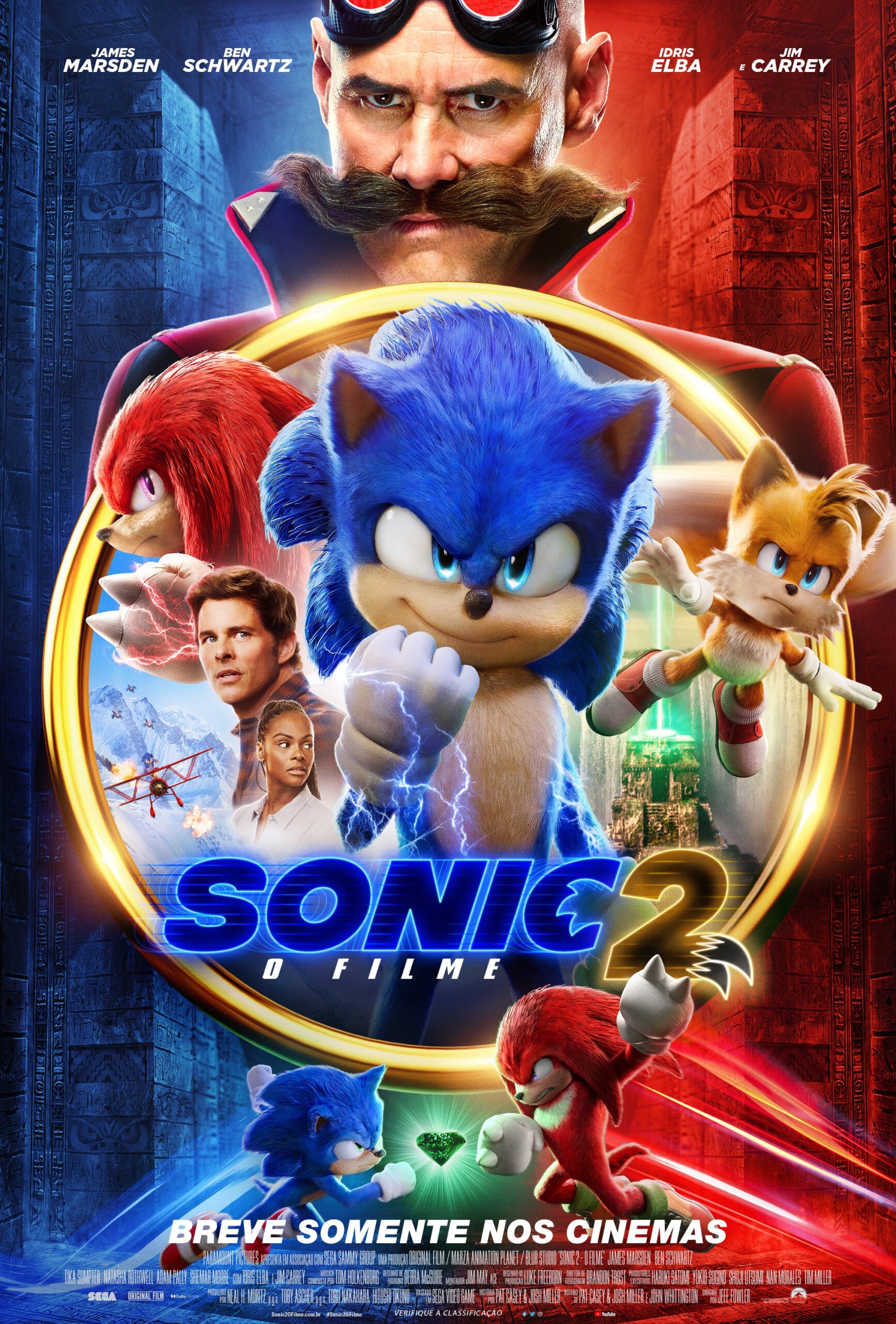 Sucesso! Sonic 2 se torna o filme inspirado em videogame mais lucrativo da  história 