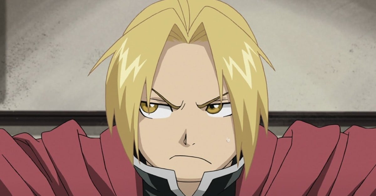 Personagens usando camisa do Botafogo - Personagem: Edward Elric