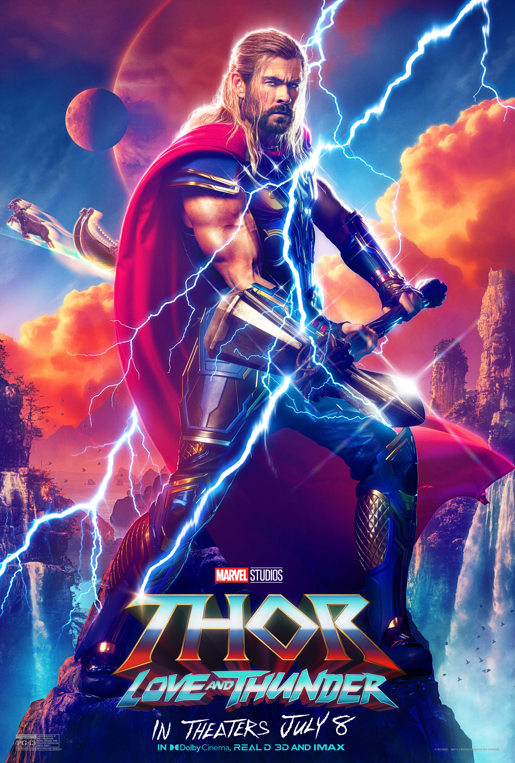 Thor: Love and Thunder recebe pôster de fã trazendo os Guardiões da Galáxia