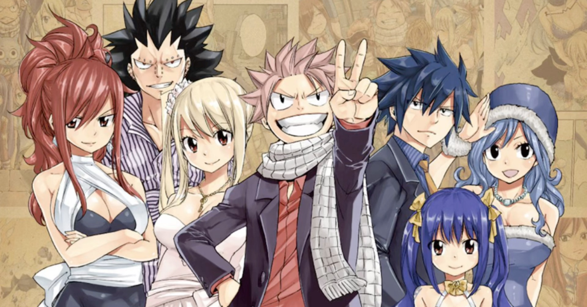 Vamos falar sobre Fairy tail e seus personagens principais! 