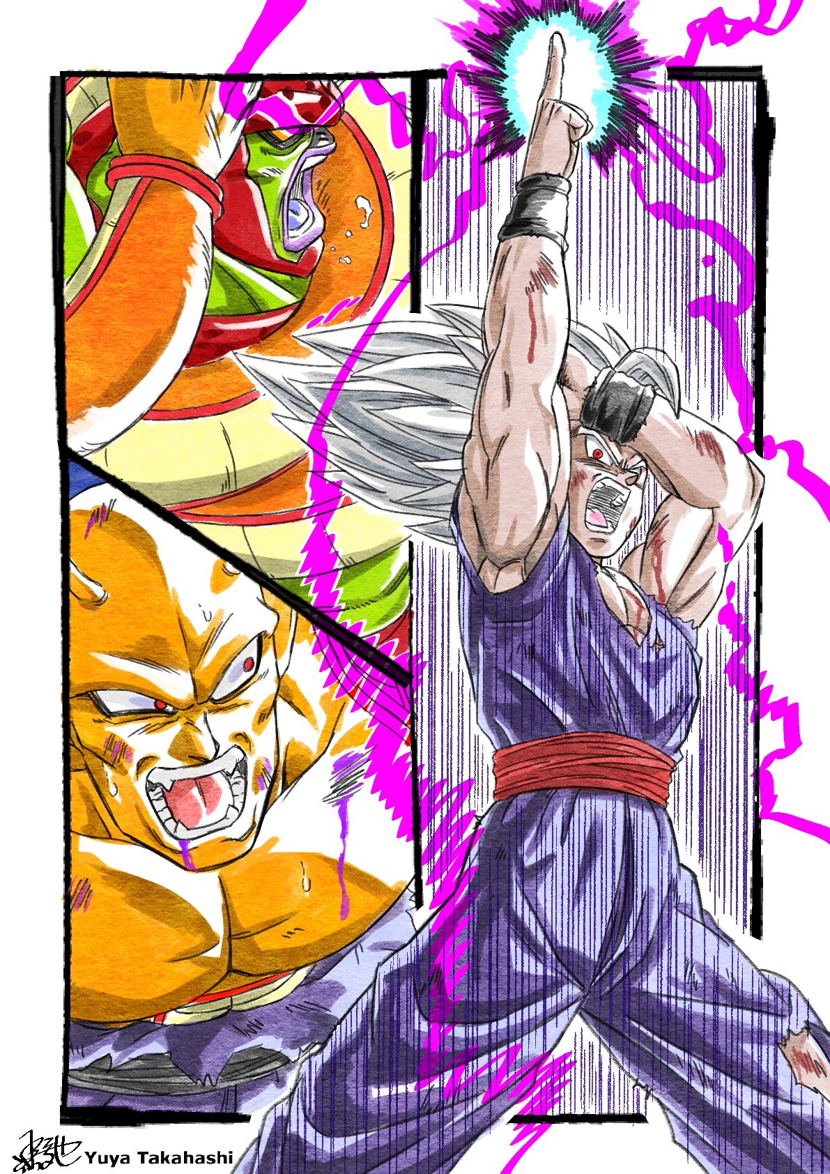 Desenhista de Dragon Ball Super compartilha uma arte inédita de