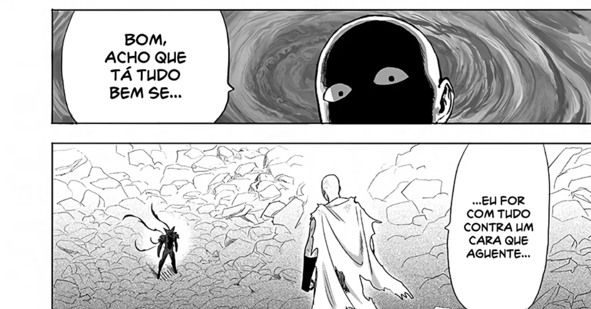 SAITAMA (TERRA 3) VS COSMIC GAROU (TERRA 3) - A BATALHA QUE