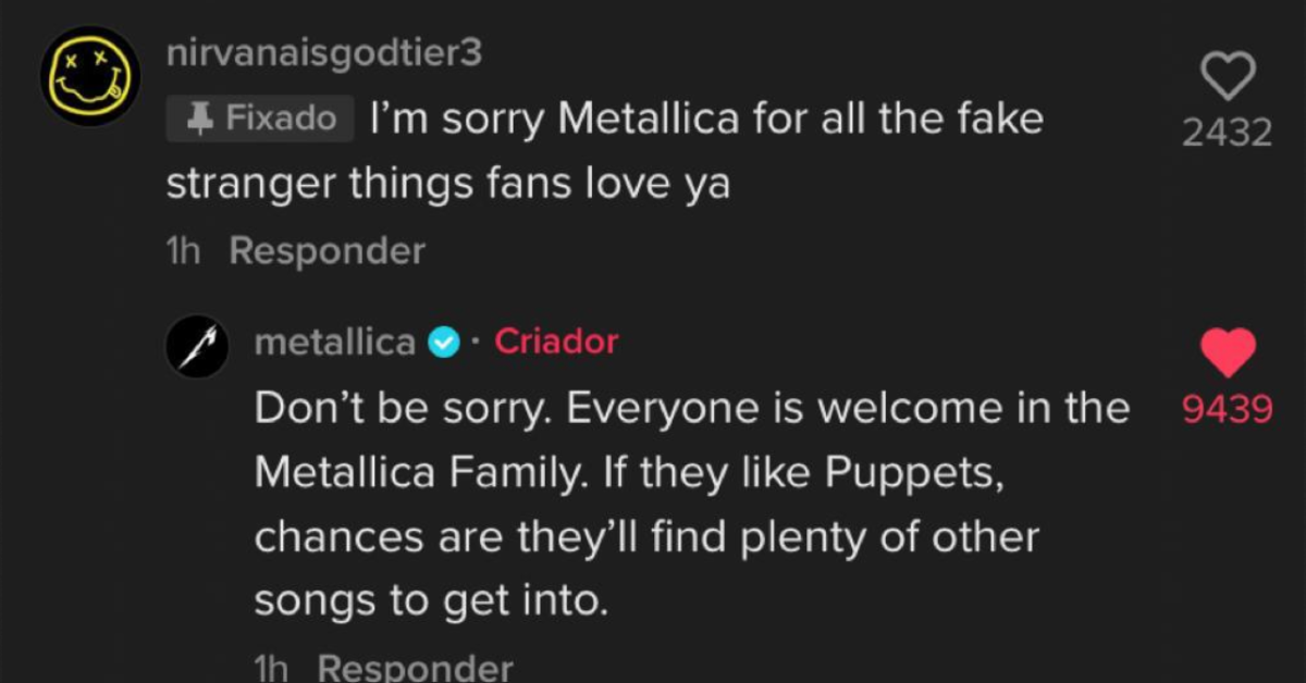 Stranger Things: cena com música do Metallica chama atenção do público nas  redes sociais