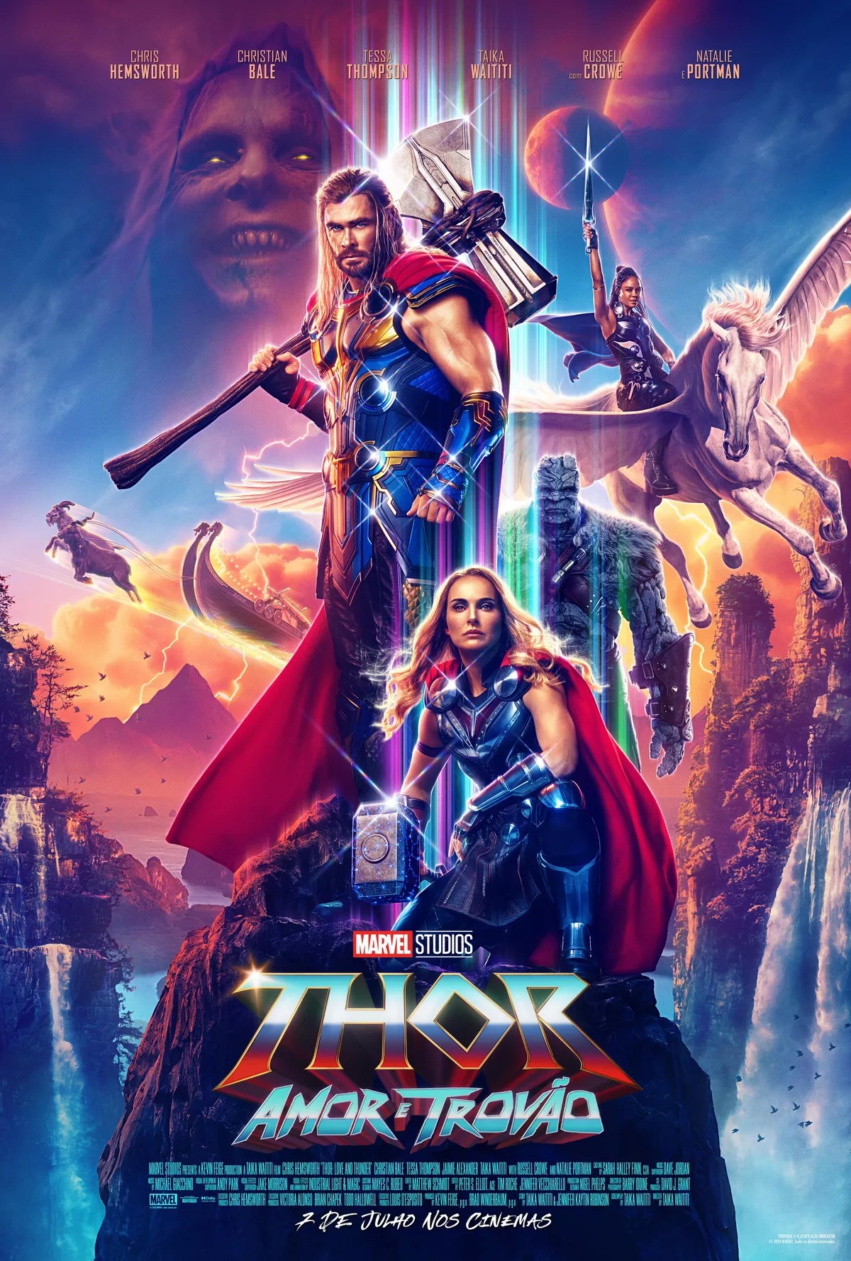 Thor: Amor e Trovão só evidencia a péssima Fase 4 do MCU - Portal T5