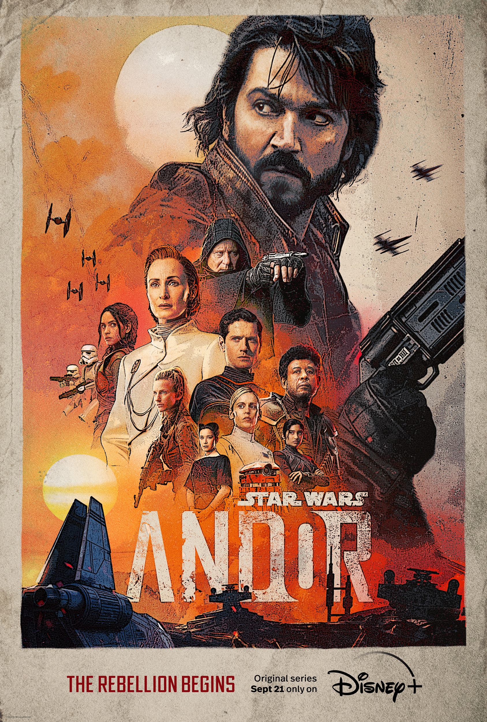 2ª temporada de 'Star Wars: Andor' continuará a ser rodada SEM os membros  do Sindicato de Atores; Saiba COMO! - CinePOP