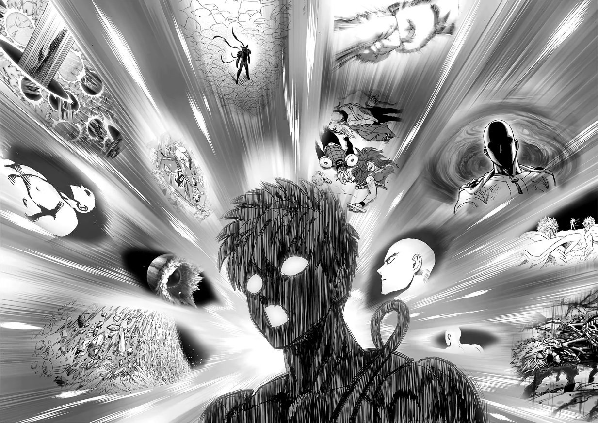 SAITAMA DERROTA A GAROU, FINAL: Saitama vs Garou