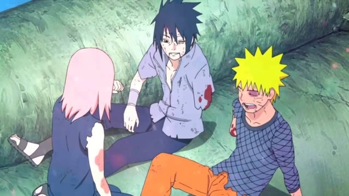 Se Naruto conseguiu curar o olho de Kakashi, por que ele não restaurou seu braço destruído?