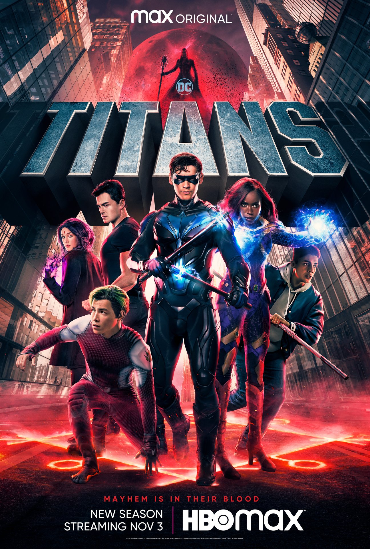 Quarta temporada de DC Titans já disponível na @Netflix Brasil #dctita