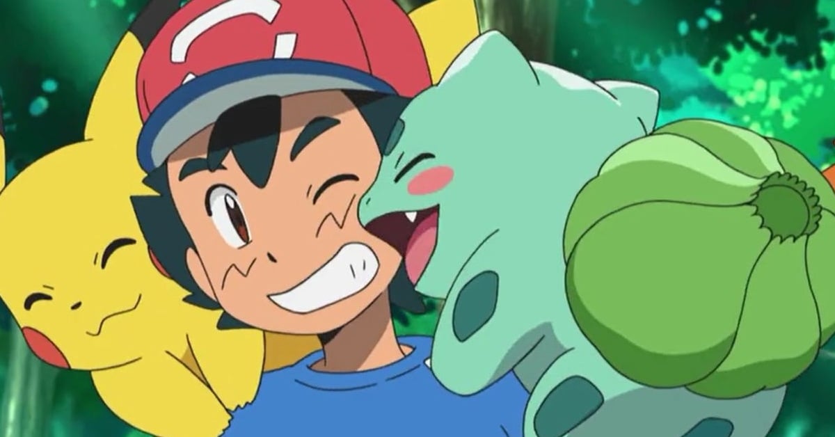 O que aconteceu com o Bulbasaur de Ash?