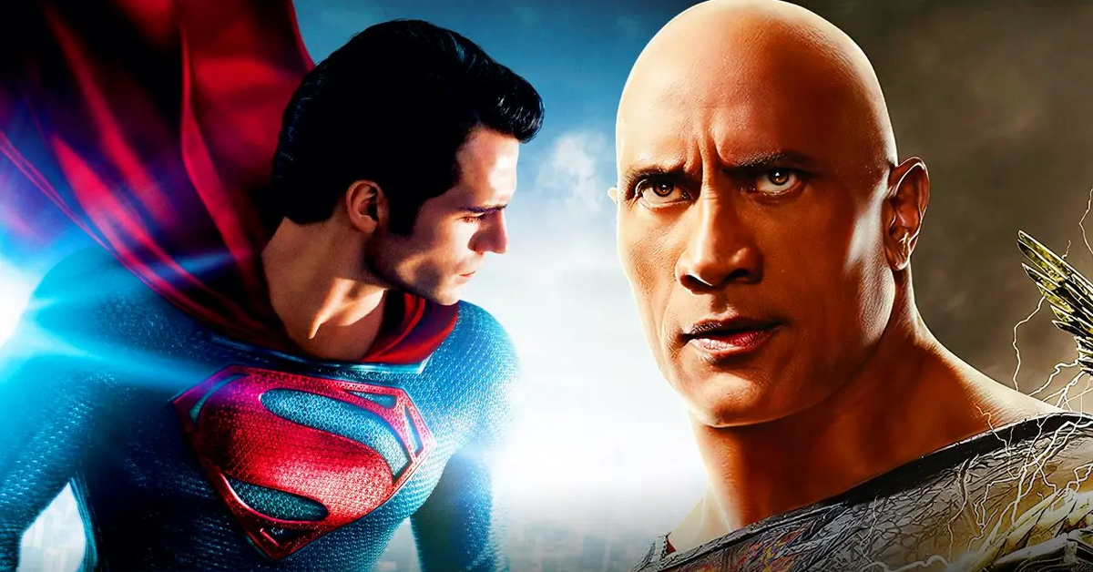 Superman vs Adão Negro: Dwayne Johnson confirma planos de filme com luta  entre os dois