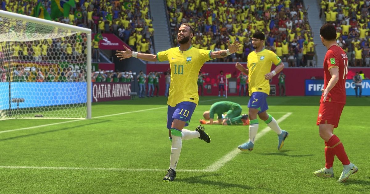 FIFA 23 - SIMULEI A COPA DO MUNDO QATAR 2022 COM UMA FINAL SENSACIONAL  (Português-BR) 