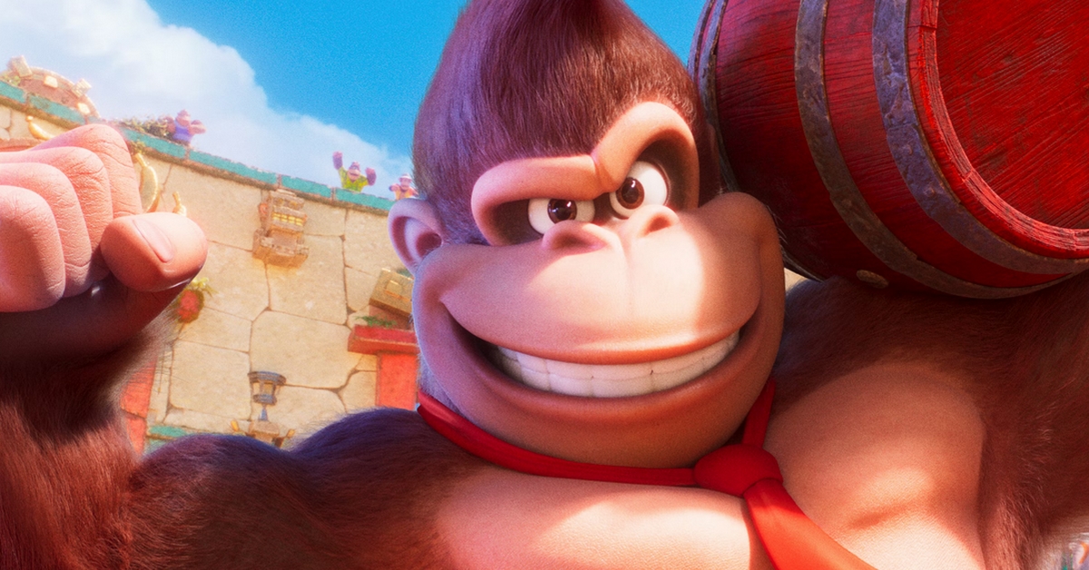 Novo trailer do filme Super Mario coloca Donkey Kong e Mario Gato