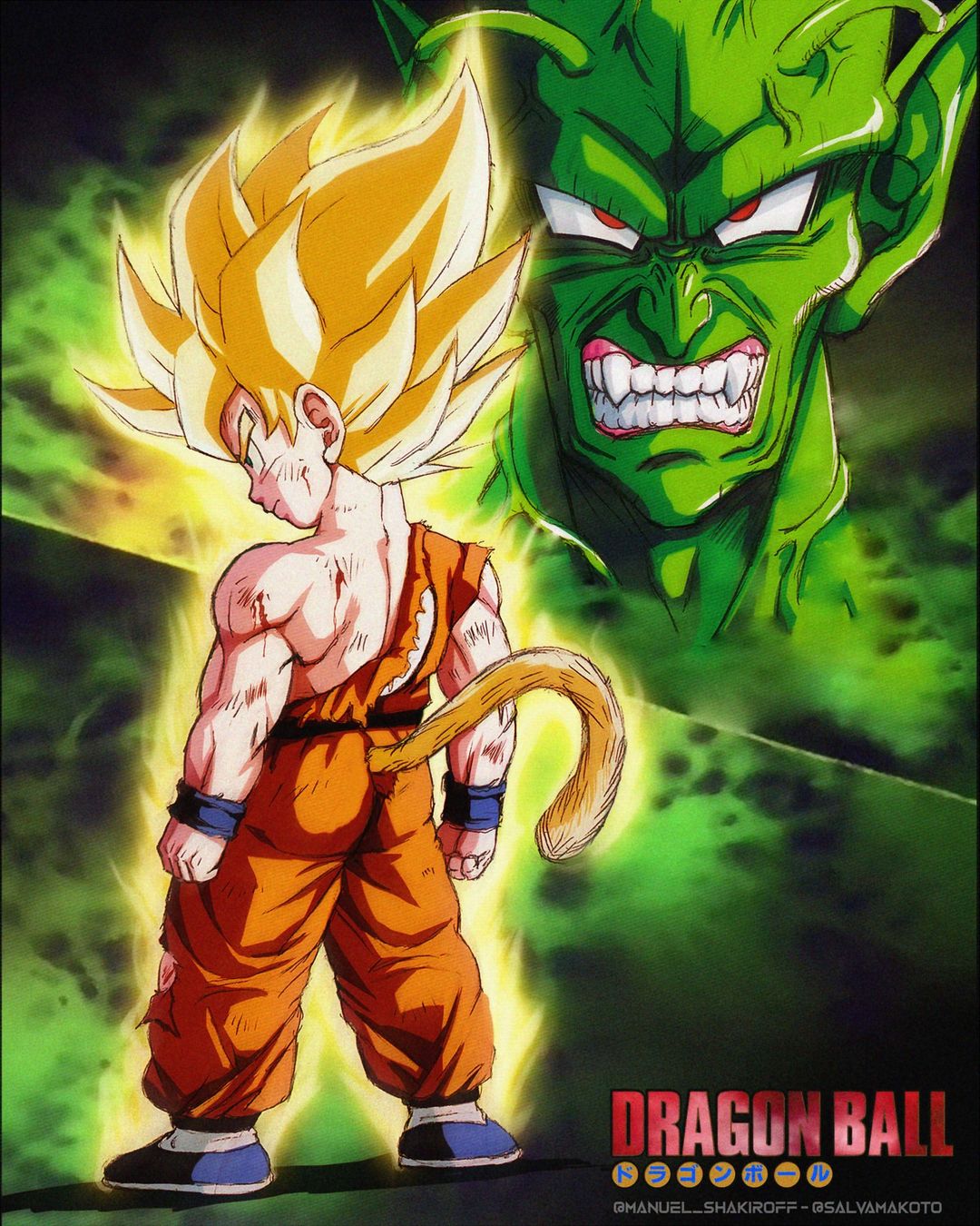 Dragon Ball: Artista faz Goku virar Super Saiyajin ainda quando