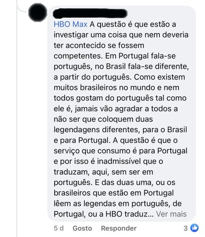 THE LAST OF US: PORTUGUESES RECLAMAM DA EXIBIÇÃO DA SÉRIE NA HBO APÓS  LEGENDAS EM PORTUGUÊS DO BRASIL : r/brasil