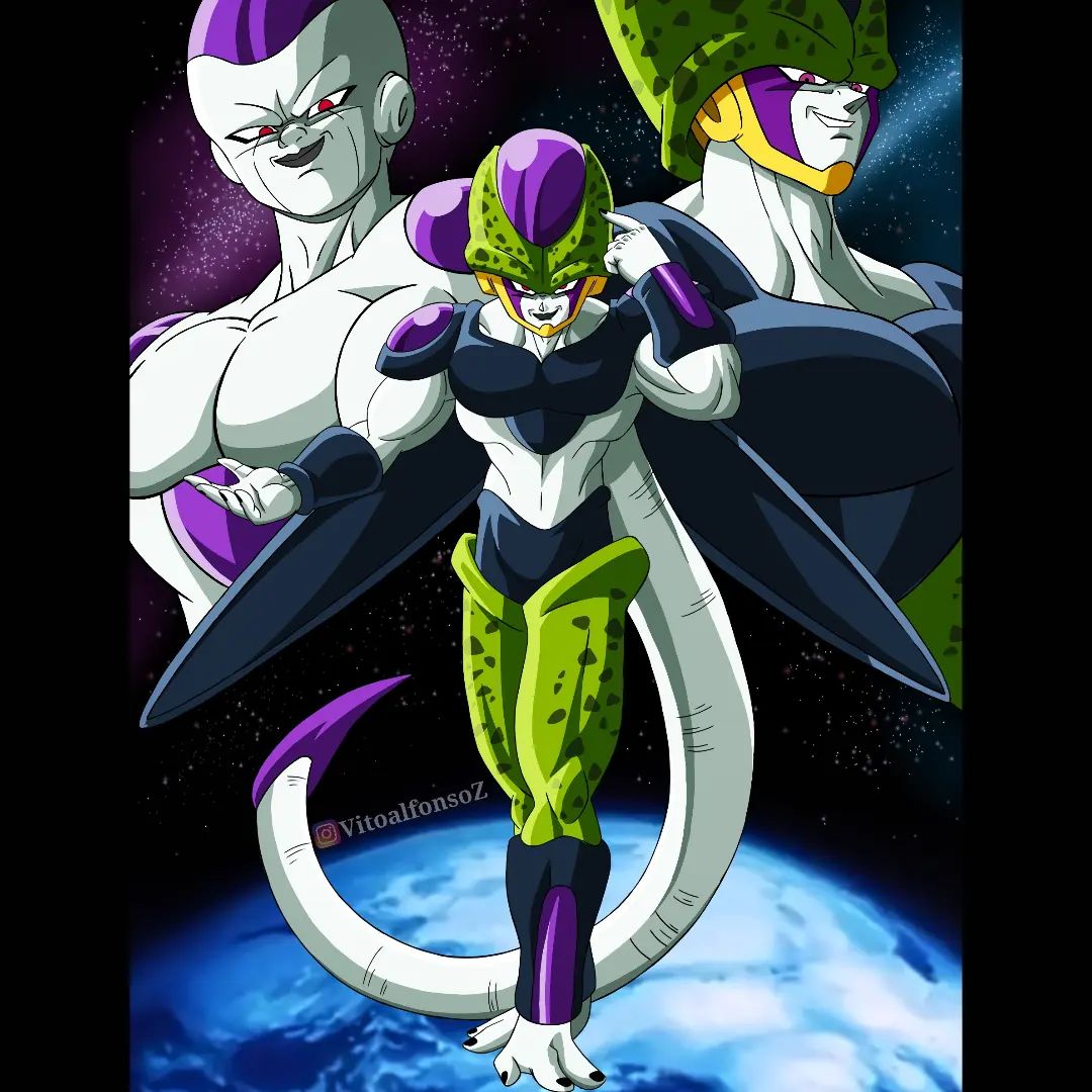 de Cell Vegeta de Freeza Goku, Freeza Dourado, super-herói