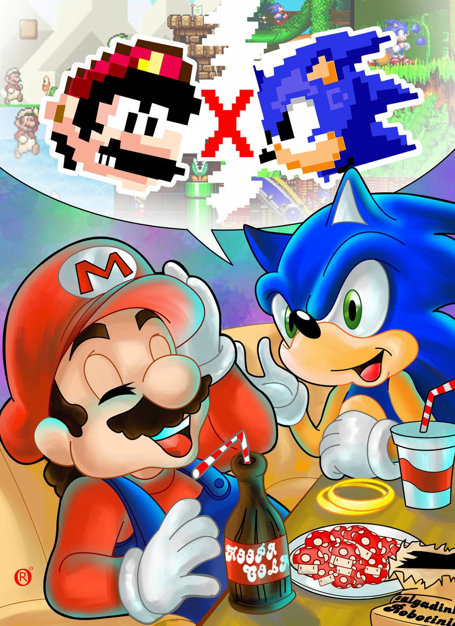 Na Balada do Mario Bros: Remixes de Sonic the Hedgehog