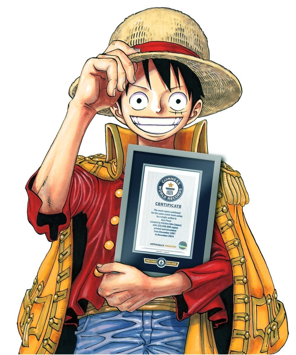 One Piece está quase conseguindo quebrar um recorde mundial e