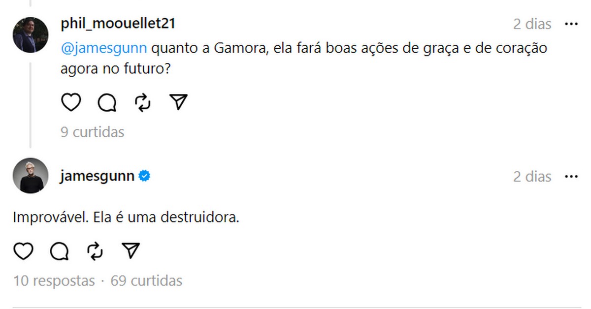 James Gunn responde sobre cronologia do novo Thor e de Guardiões da Galáxia  3 - NerdBunker