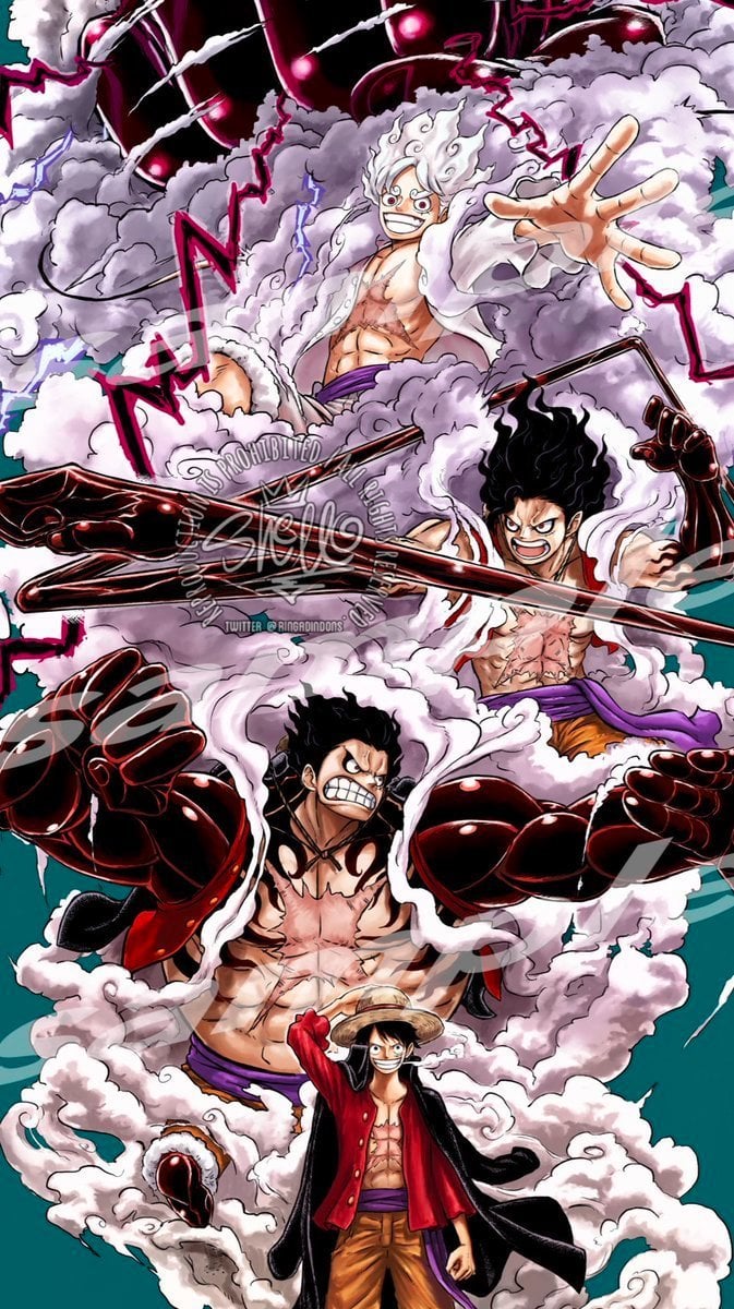 Luffy gear 5 manga by batif in 2023  Luffy gear 5, Monkey d luffy, Luffy