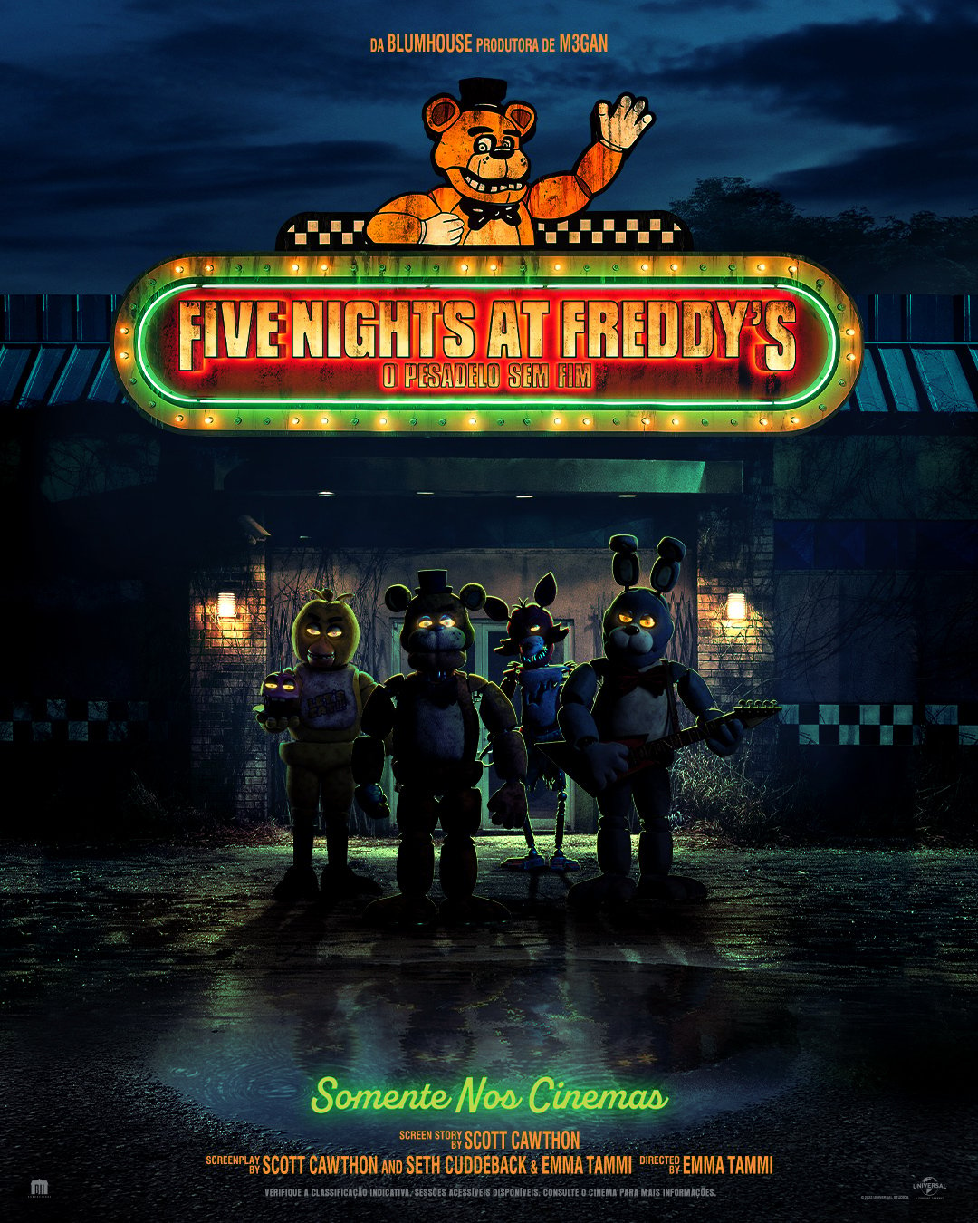 O Filme do FNAF é um sucesso, mesmo odiado pela critica : r